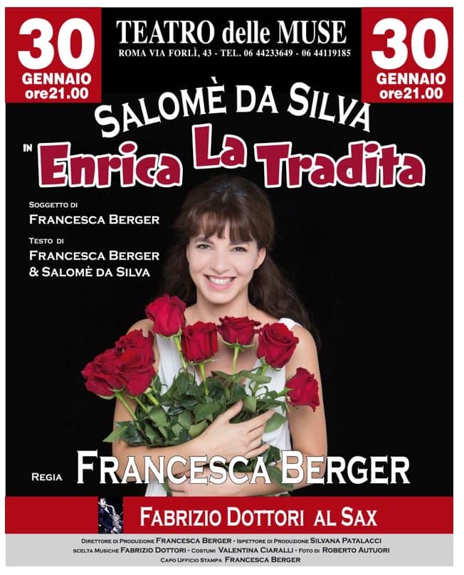 Mercoledì 30 gennaio in scena “Enrica la Tradita” di Francesca Berger al Teatro delle Muse