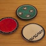 Piattini colorati portapane