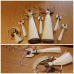 Angioletti in fibra di cocco