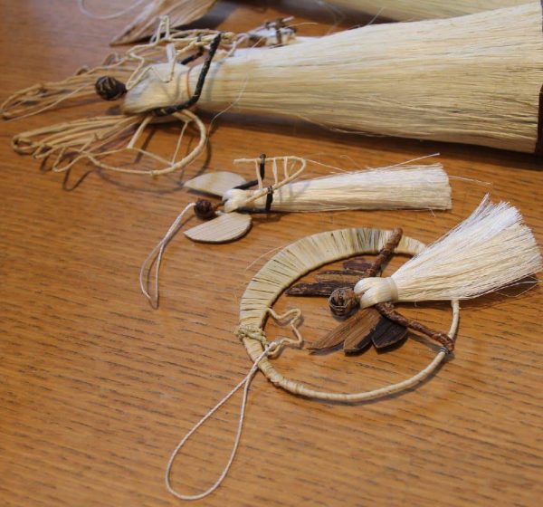 Angioletti in fibra di cocco - immagine 3