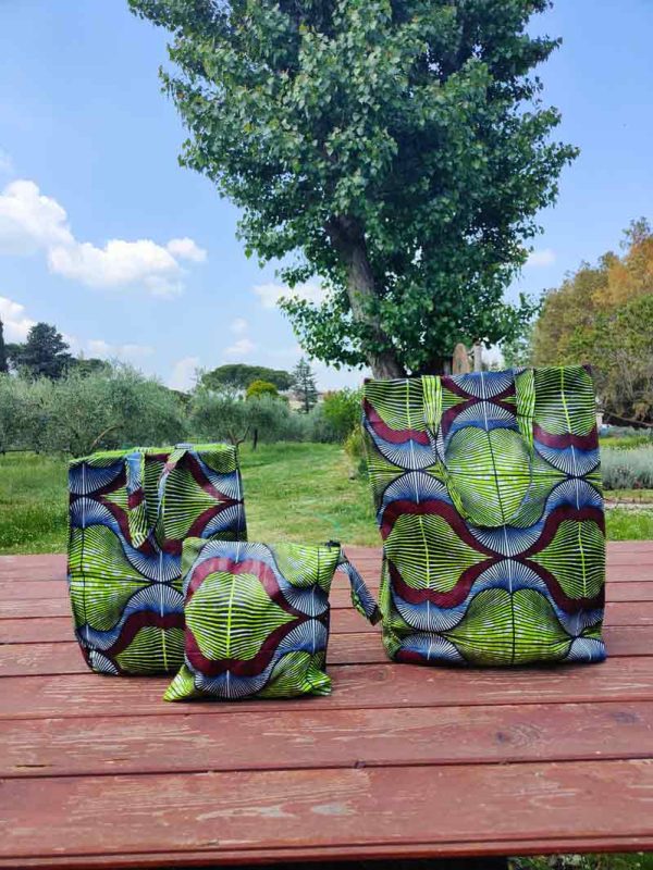 borsa colorata fantasia