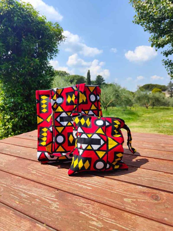 borsa colorata fantasia